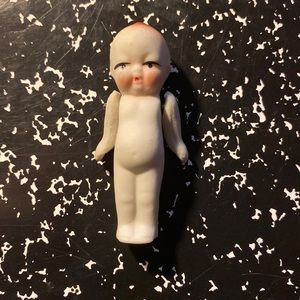 Vintage Antique Small Bisque Baby Doll Jointed Arms Japan